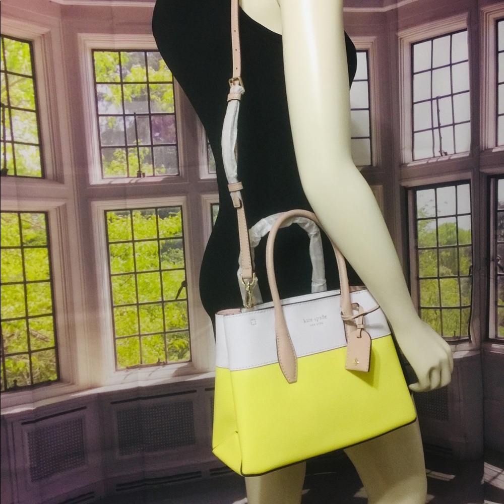 Kate Spade Eva Satchel Crossbody top zip bag - Picture 8 of 13